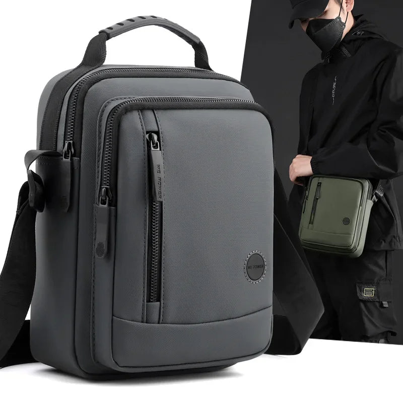 Fashion Casual Men's Handbag Shoulder Bag High Quality Nylon Fabric Man