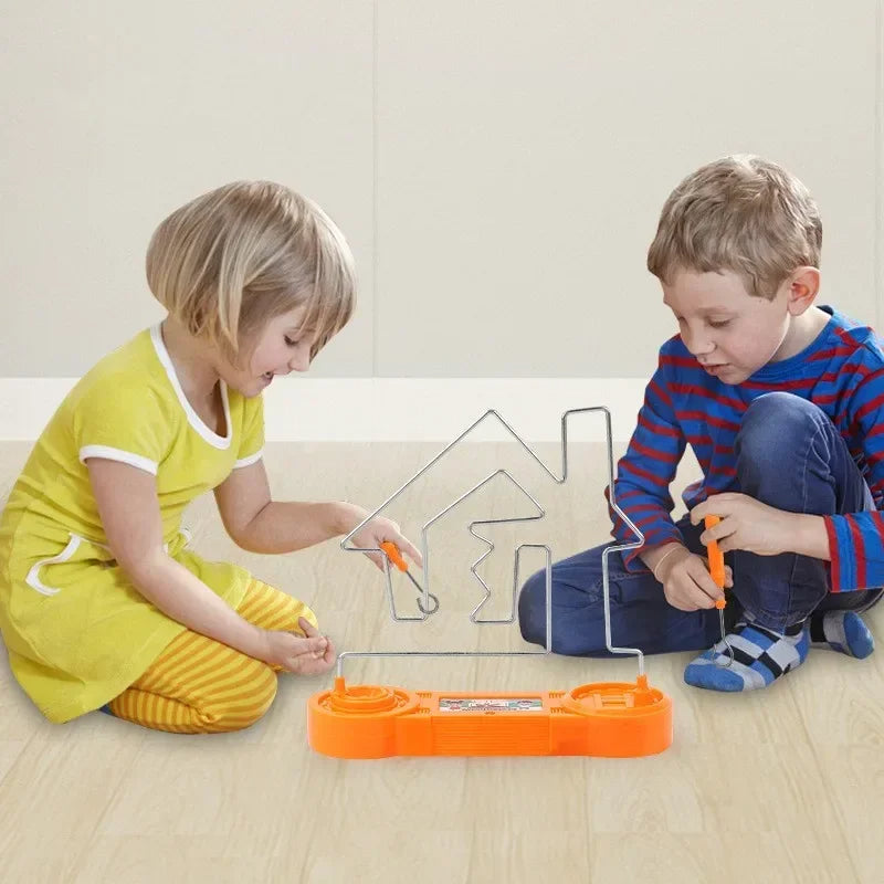 Fun Kids Concentration Training Electric Collision Maze Toy