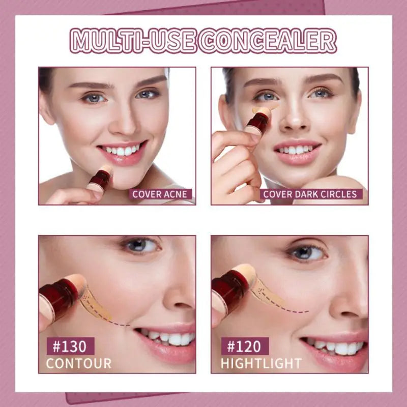 Concealer High Conceal Acne Marks Dark Circles Concealer Eraser Long-lasting Face Nursing Care Beauty Korean Women's Cosmetics